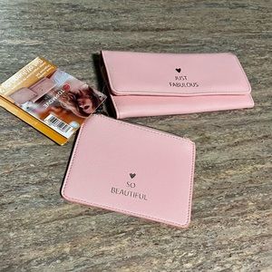 NWT Top Move jewelry organizer wallet set with bonus